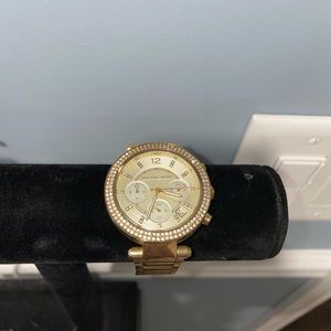 Gold michael kors watch